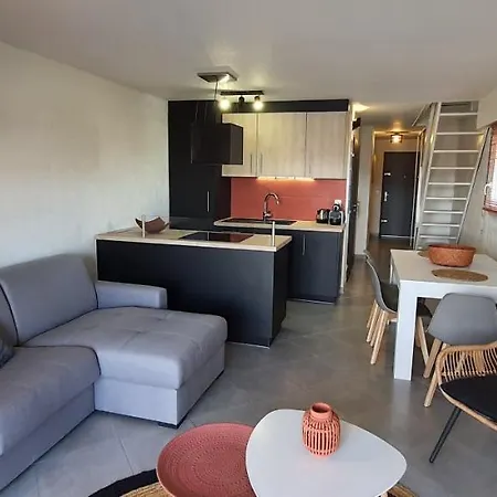 Duplex Plage, 2' Et Commerces Frejus